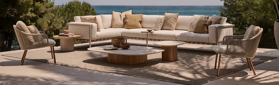 Tribù Natal Alu modular sofa