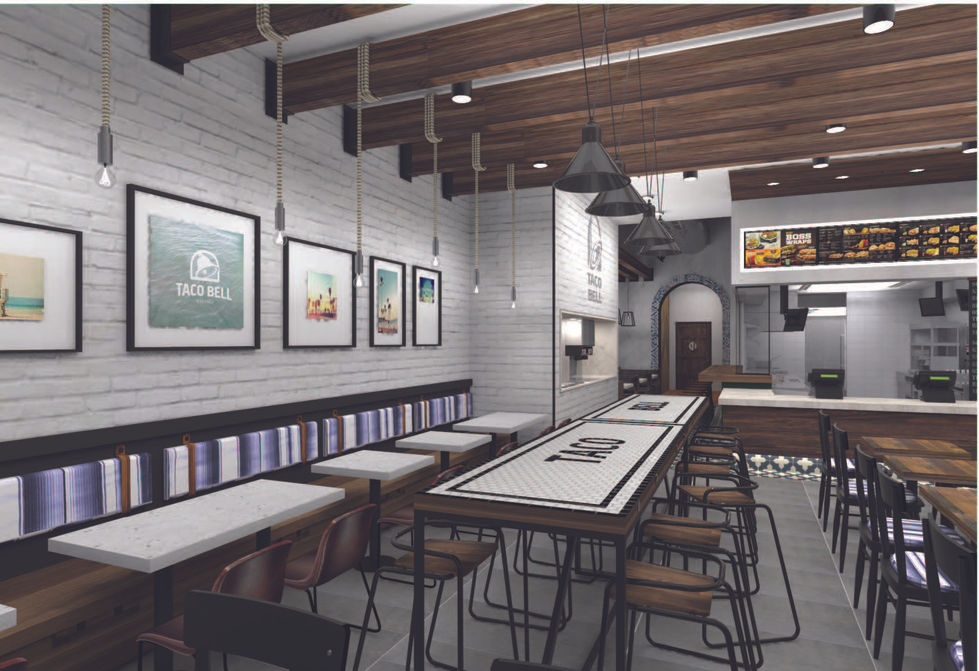 Taco Bell International Interior Design 