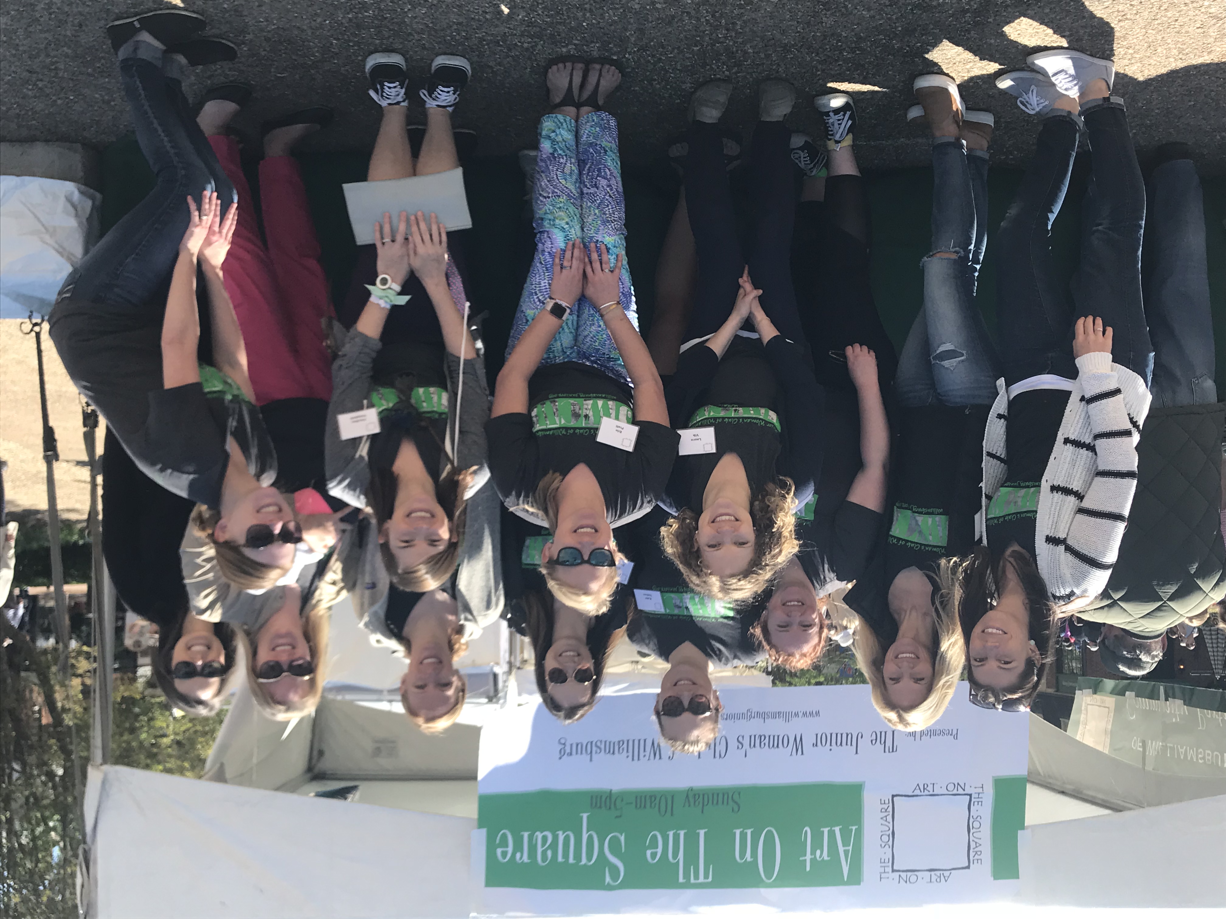 JWCW 2018 Art on the Square Volunteers