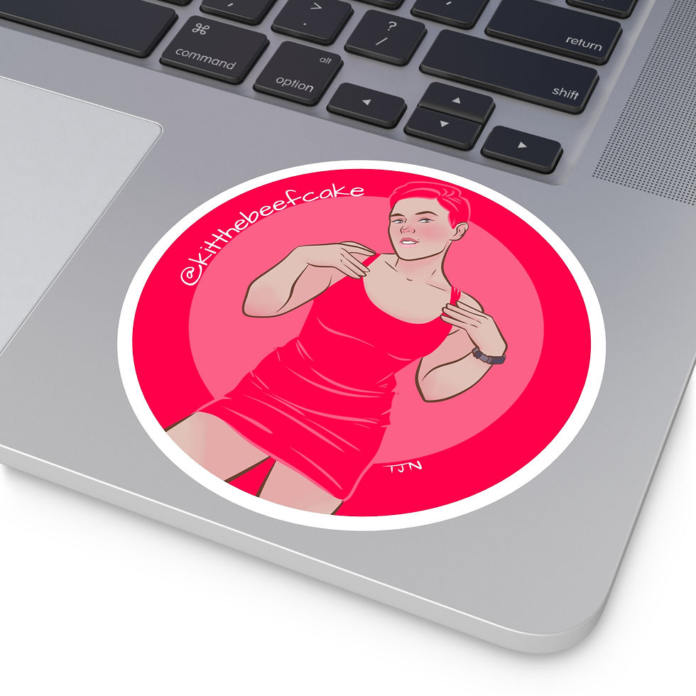Thumbnail: Red Dress Sticker