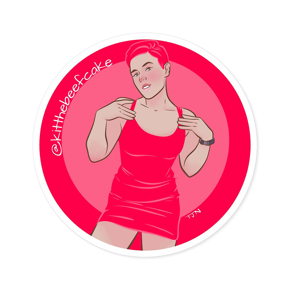 Thumbnail: Red Dress Sticker