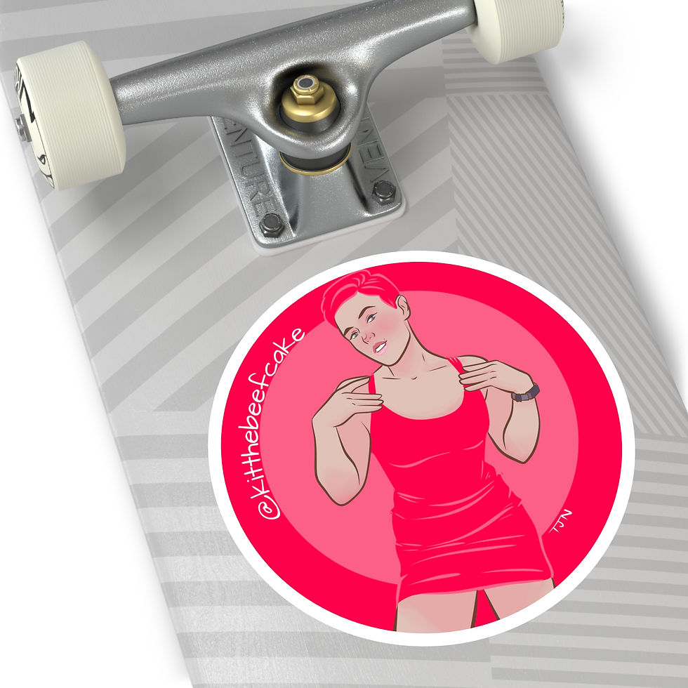 Thumbnail: Red Dress Sticker