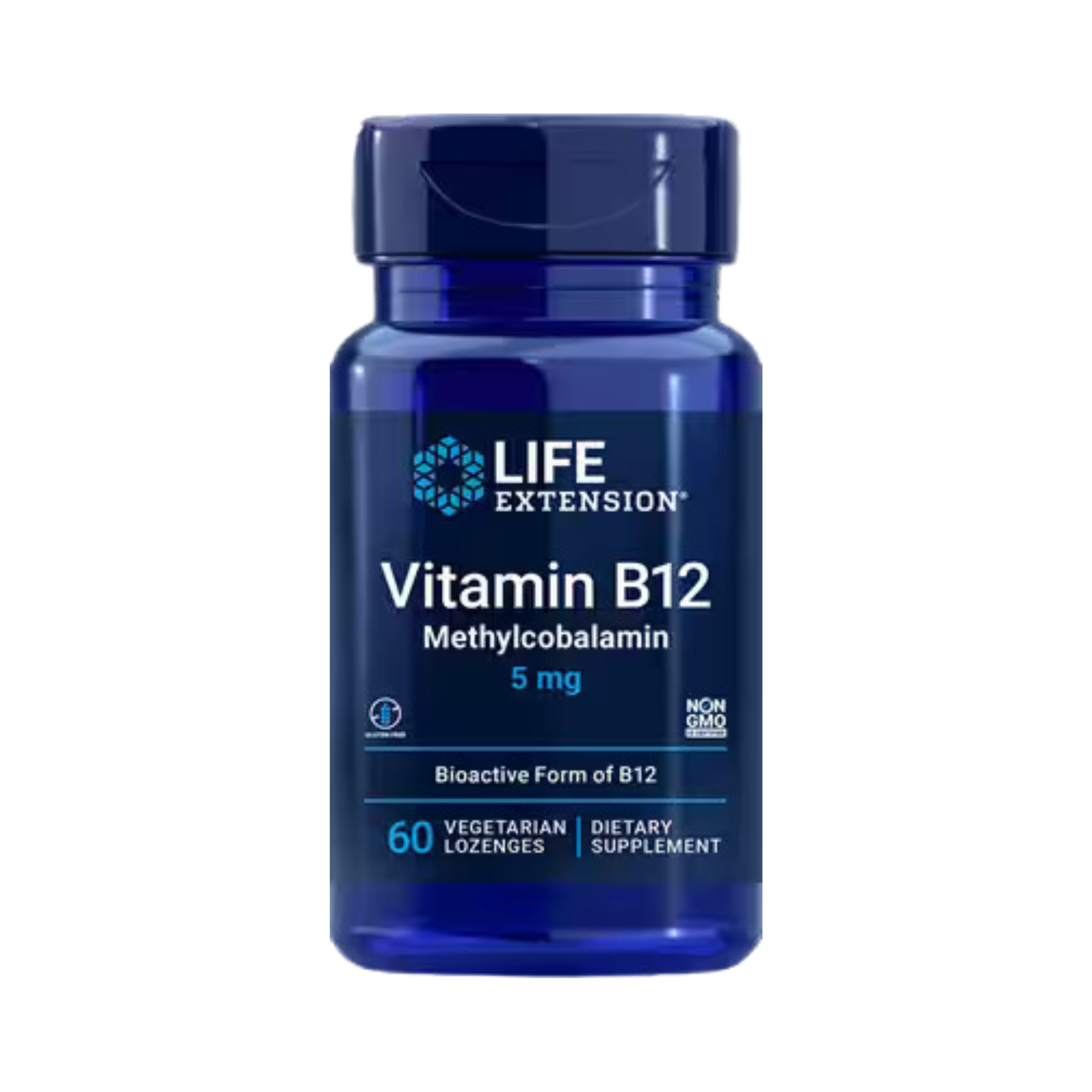Vitamin B12 Methylcobalamin 5 mg, 60 veg. lozenges