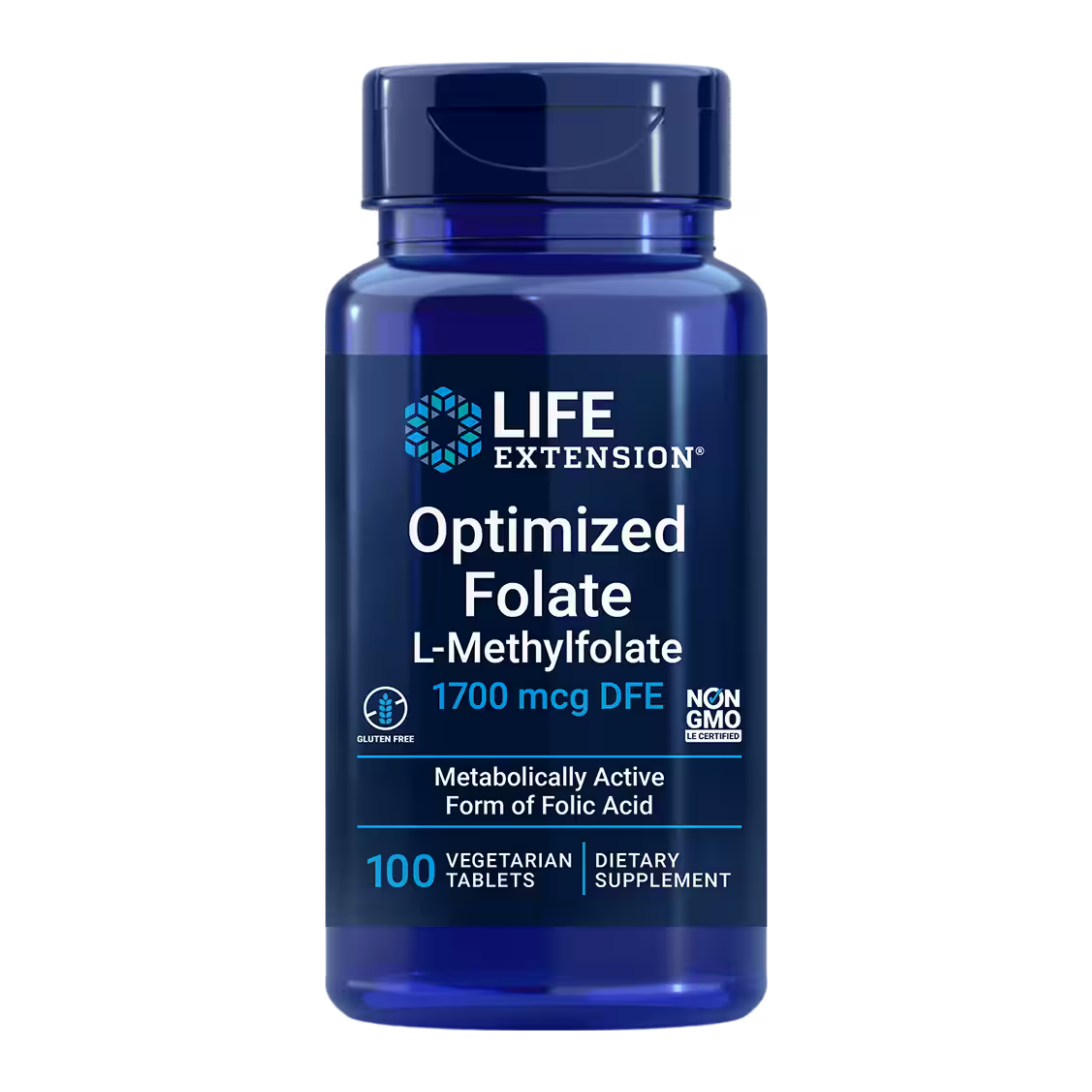 Optimized Folate, 100 caps