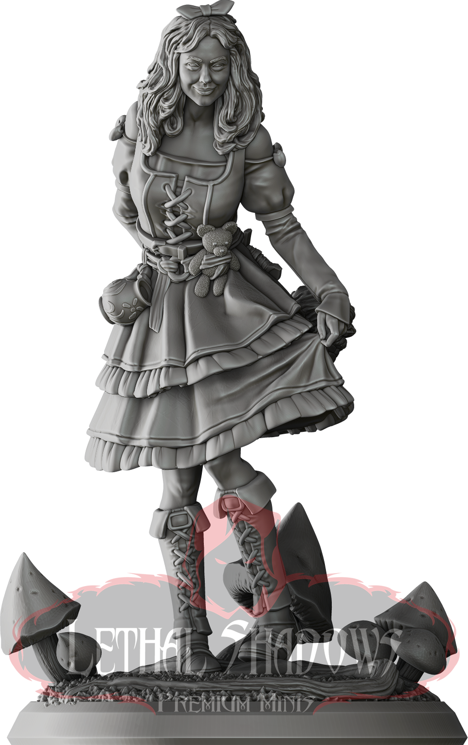 Miniature girl in Lolita dress