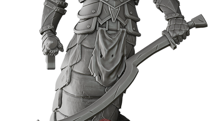 Serpent Folk Warrior A