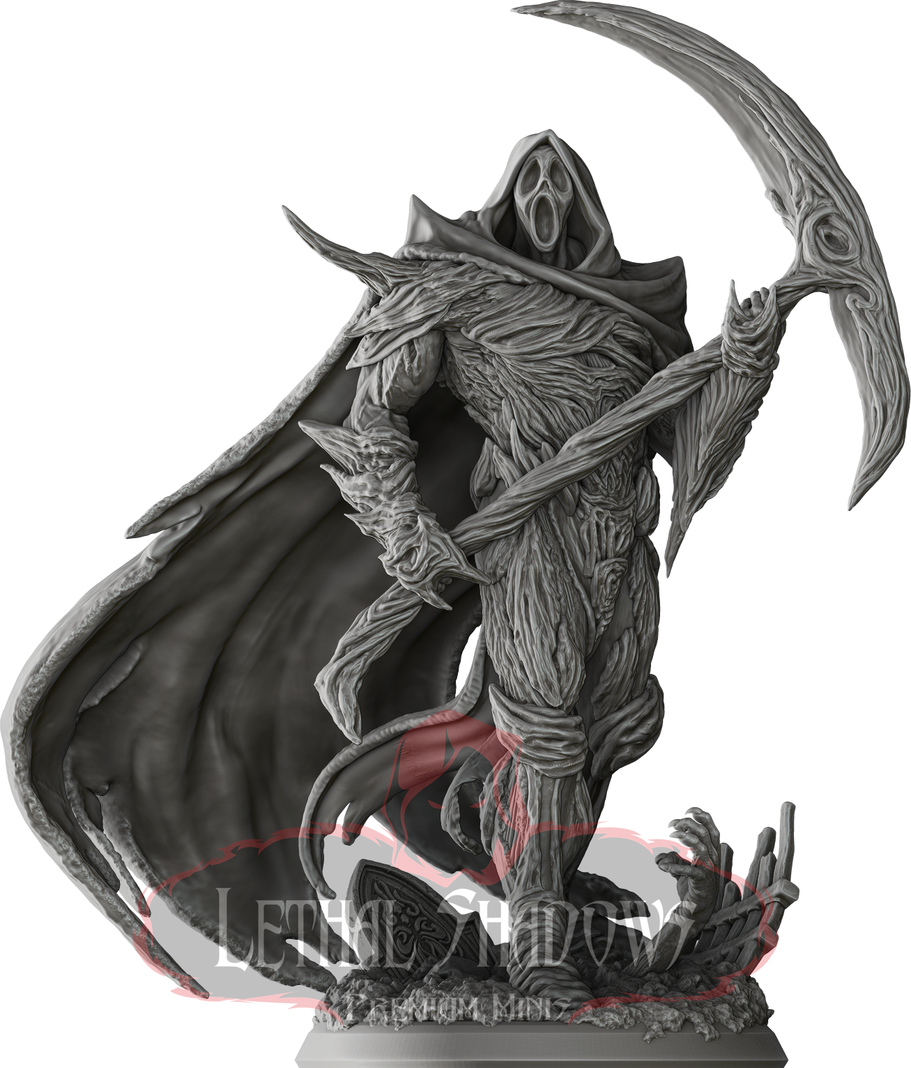 Lethal Shadows miniature: Grim Reaper figure