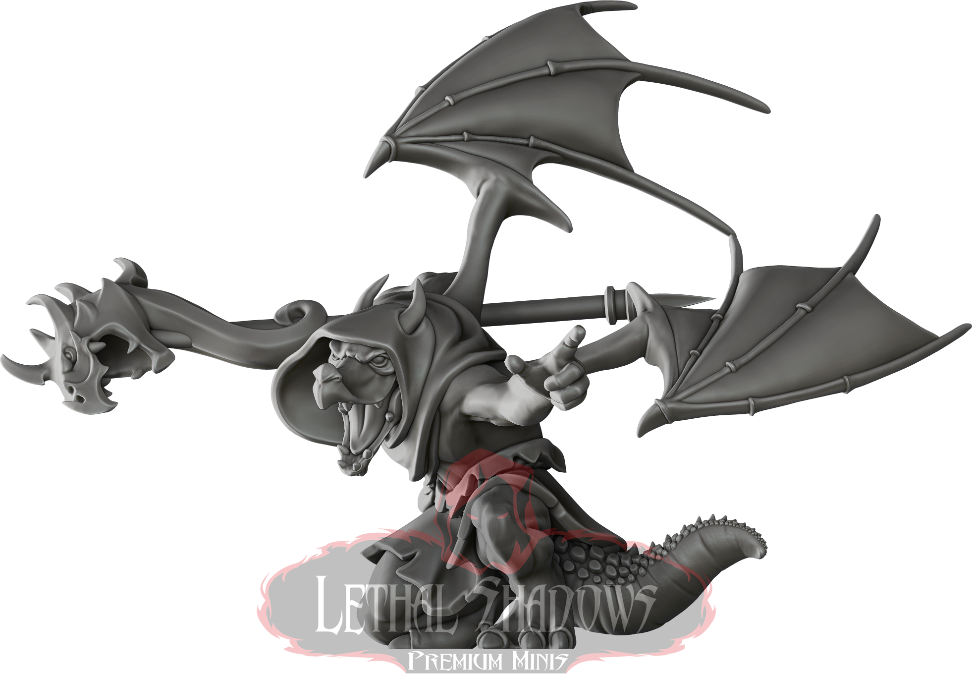 Lethal Shadows miniature dragon figure