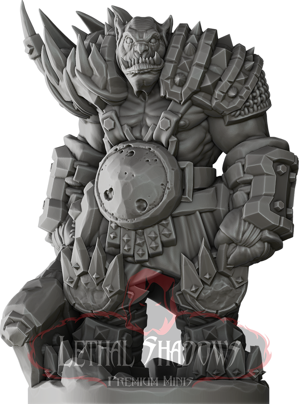 Brutal Orc miniature figure