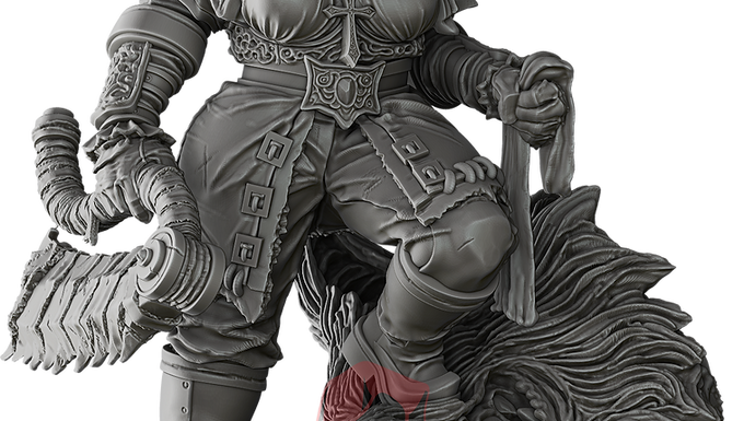 Dwarven Creature Huntress