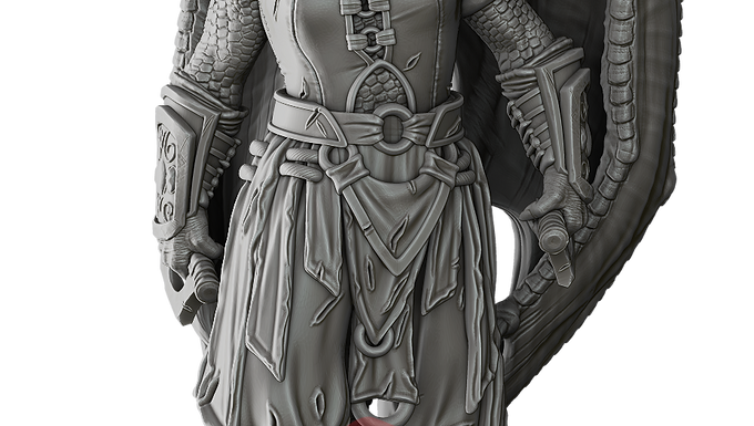 Female Draconian Fighter