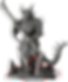 A terrifying Azgath figure wielding a large weapon, Lethal Shadows