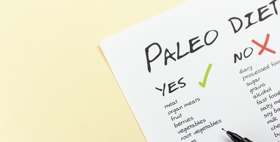 Paleolithic Diet Food List