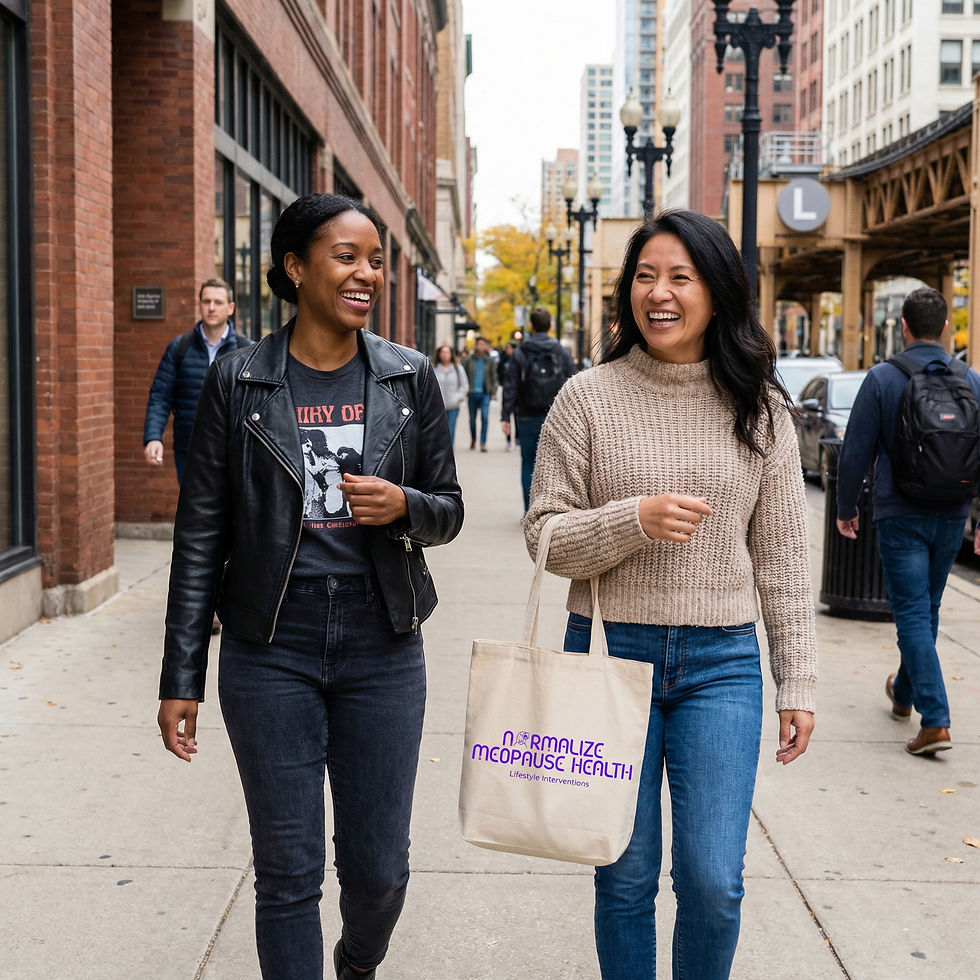 Menopause in  the City (Interactive Workshop Ravenswood Chicago) 