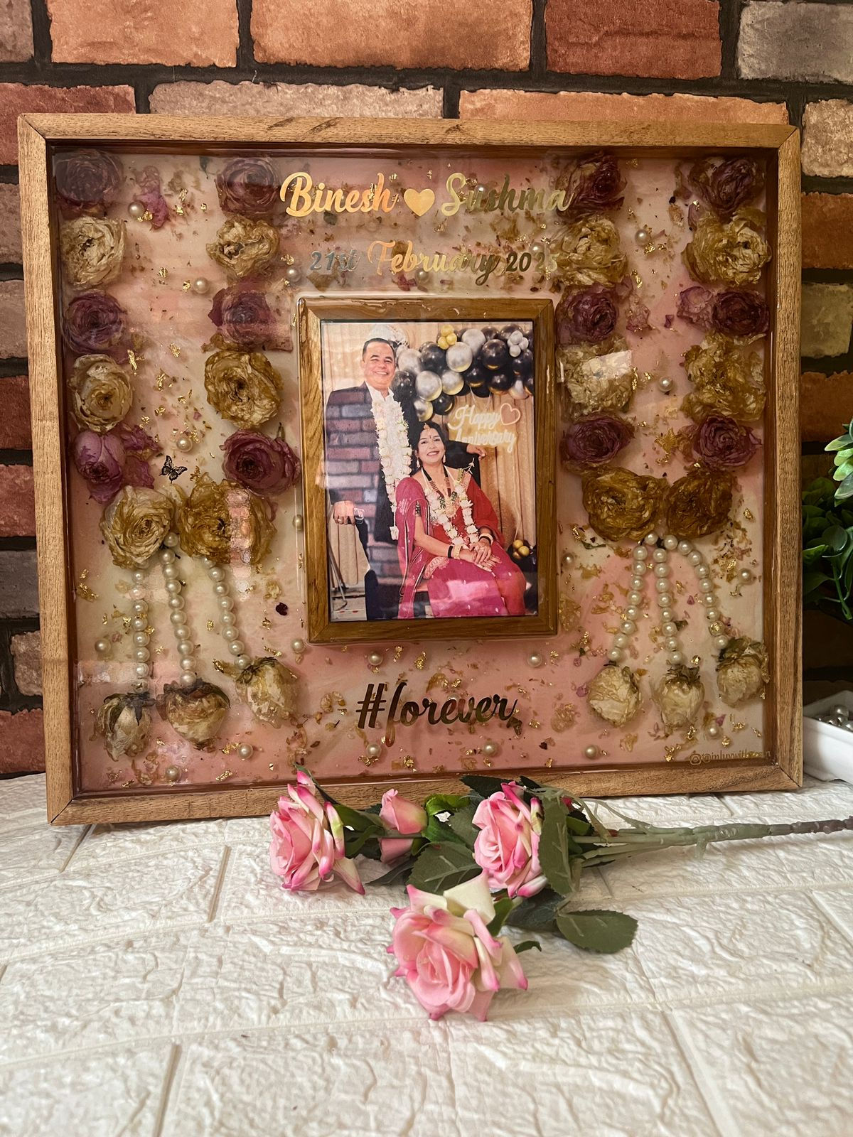 16* 18 in Varmala Preservation Frame