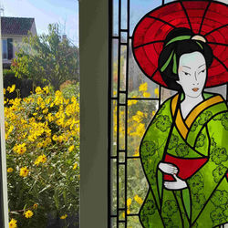 Geisha à l'ombrelle