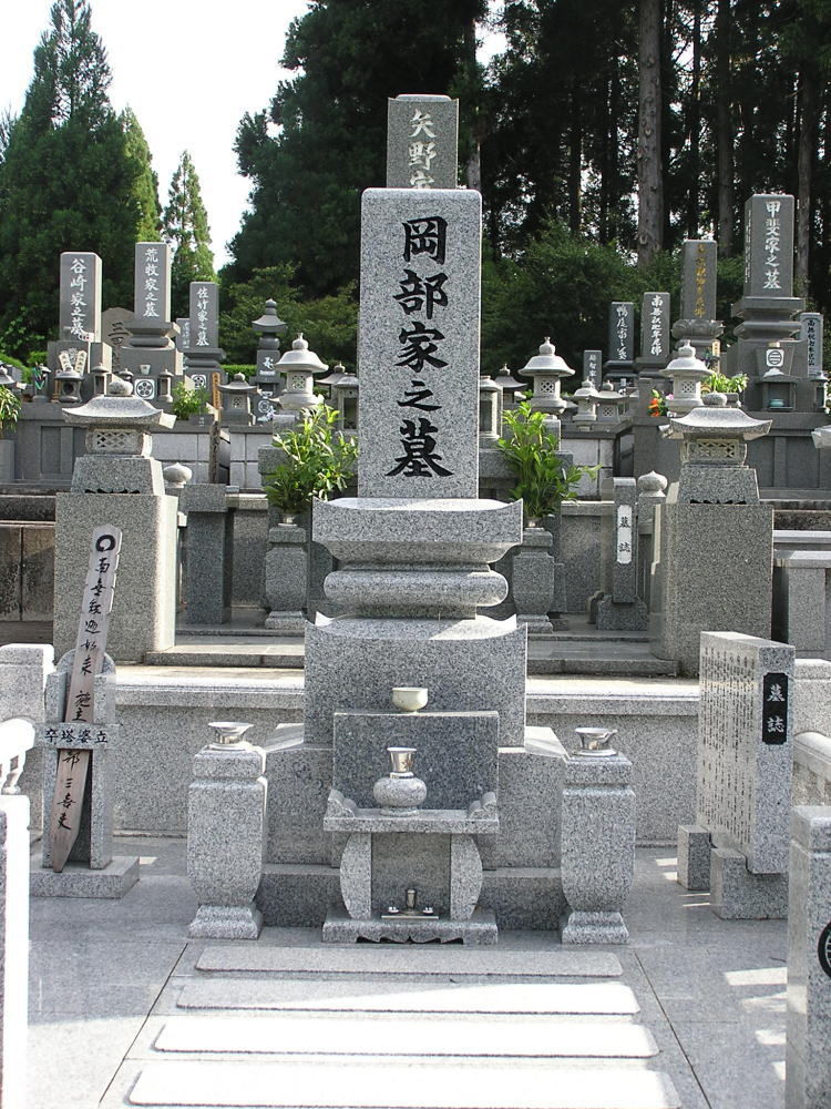 岡部三喜夫家墓地