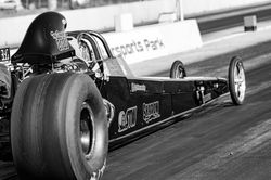 backwheel chris roe blue dragster