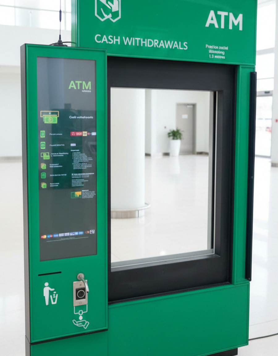 Embedded access-control hardware with battery backup
