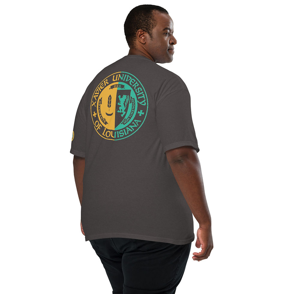 Thumbnail: Xavier University/Norman Francis - Unisex garment-dyed heavyweight t-shirt