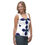 Thumbnail: "BlueLeaf Emerald-P2" (White) Sublimation Cut & Sew Tank Top
