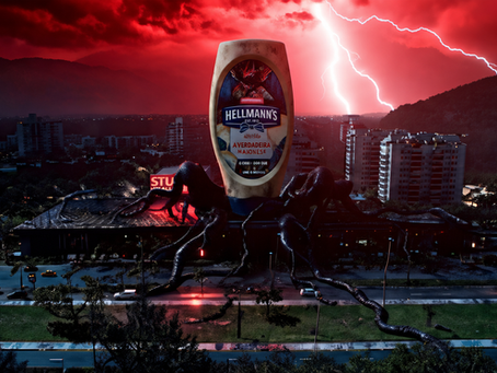 Case Stranger Things + Hellmann’s: Quando dois mundos se encontram no 3D