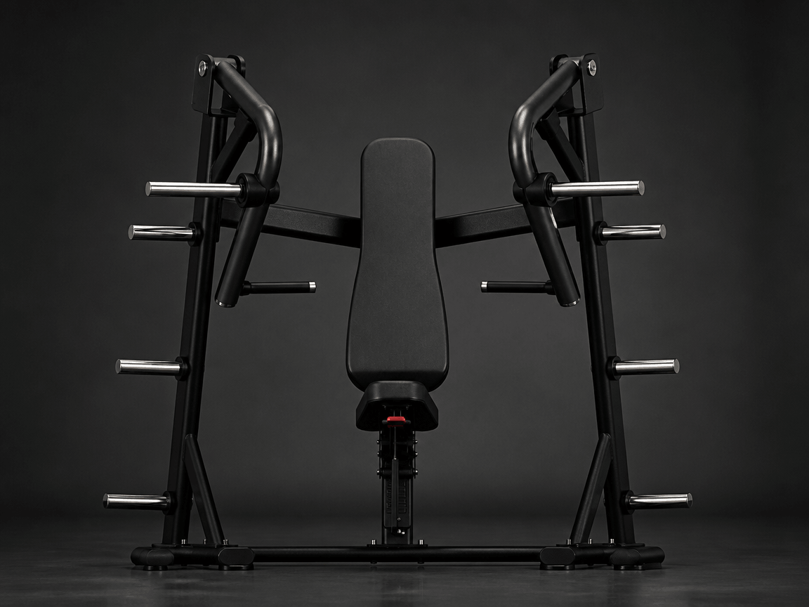 Plate-Loaded Chest Press Machine