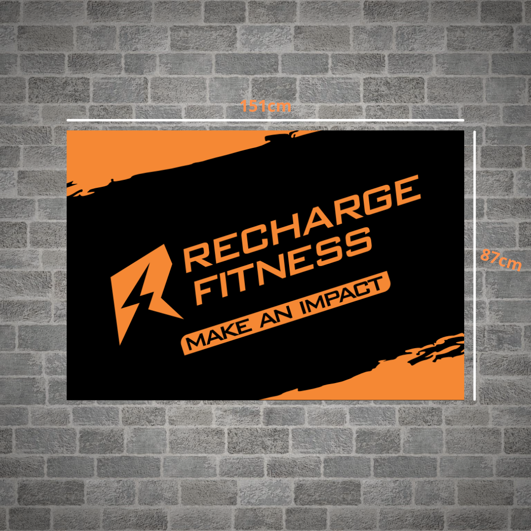 RF Gym Flag/Garage Gym Flag