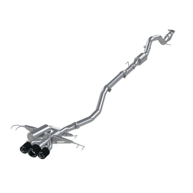 MBRP ホンダ シビック タイプR FK8 K20C ターボ 2017年~ マフラー T304ステンレス STREET S49013CF