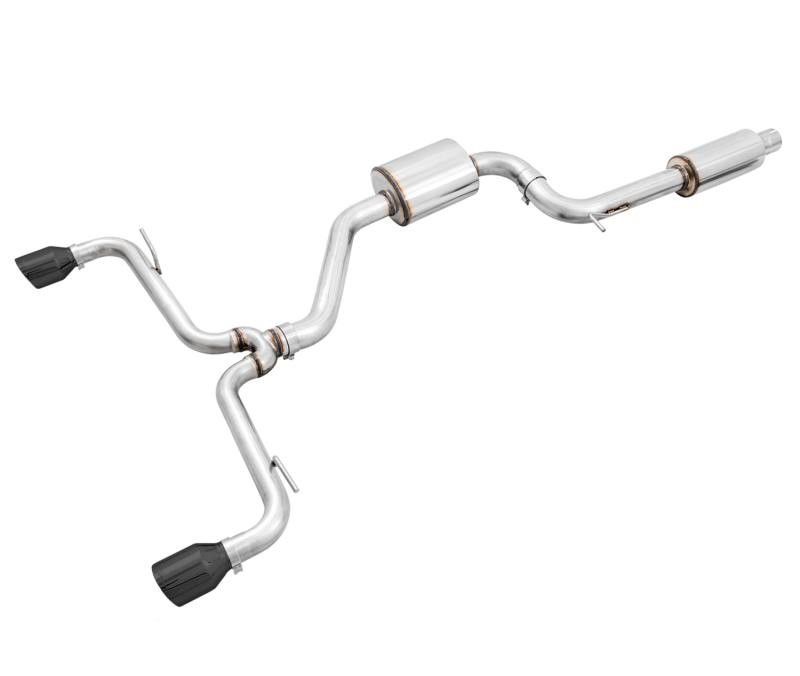 AWE VW GTI MK7.5 2.0L TSI ターボ 5ドア 2018~2021 エキゾースト マフラー T304 102mm黒チップ TOURING