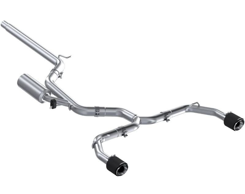 MBRP VW ゴルフ GTI MK8 ハッチバック 2.0L DNP型 IC付ターボ 22年~ マフラー T304ステンレス STREET S46173CF