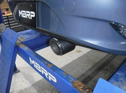 サムネイル： MBRP マツダ ロードスター ND MX5 ミアータ 2.0L PE-VP 2016年〜 マフラー エキゾースト ステンレス カーボンチップ RACE