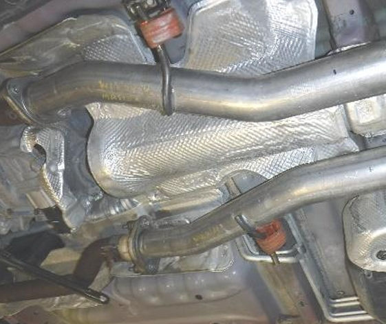 サムネイル： MBRP ダッジ デュランゴ 5.7L V8 2011年~ デュアルリア エキゾースト マフラー ステンレス カーボンチップ STREET