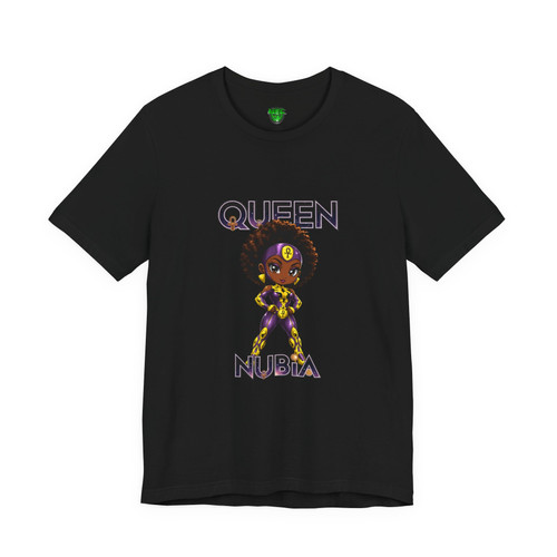 QUEEN NUBIA Chibi Jersey Short Sleeve Tee | URBAN STYLE COMICS