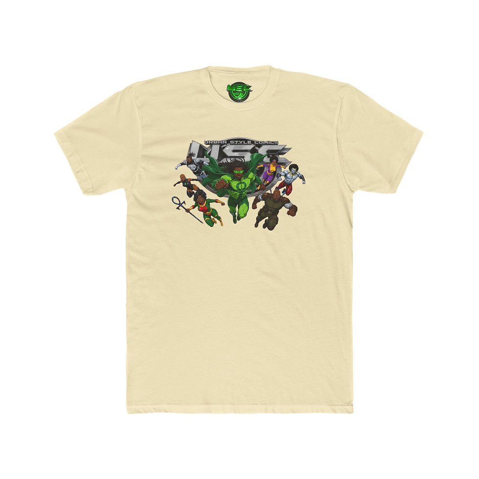 Thumbnail: Dynamic Universe Retro Logo Tee — Vintage-Style Graphic Cotton T-Shirt