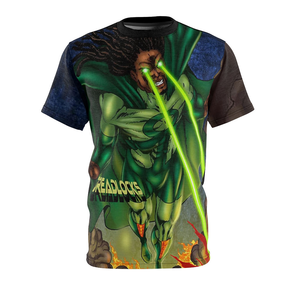 Thumbnail: DREADLOCKS Unisex AOP Cut & Sew Tee