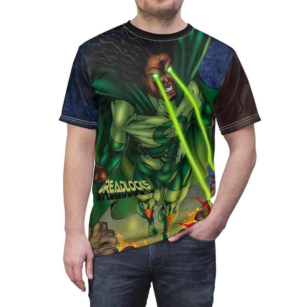 Thumbnail: DREADLOCKS Unisex AOP Cut & Sew Tee