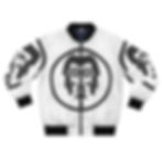 DREAD WHITE/BLACK Men's AOP Bomber Jacket
