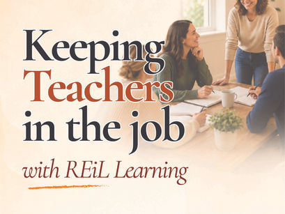 Adult educators participating in a professional development workshop with REiL Learning