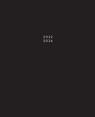 5 Year Signature Black 2022-2026 Planner