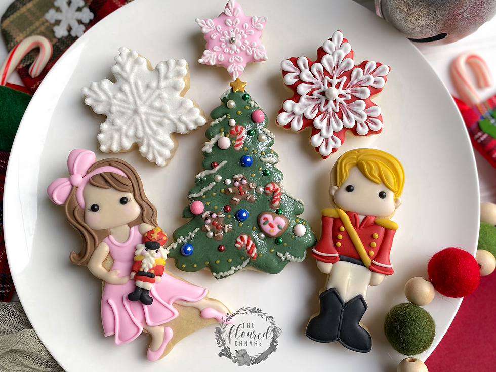 Thumbnail: Nutcracker Ballet Online Cookie Decorating Class #26