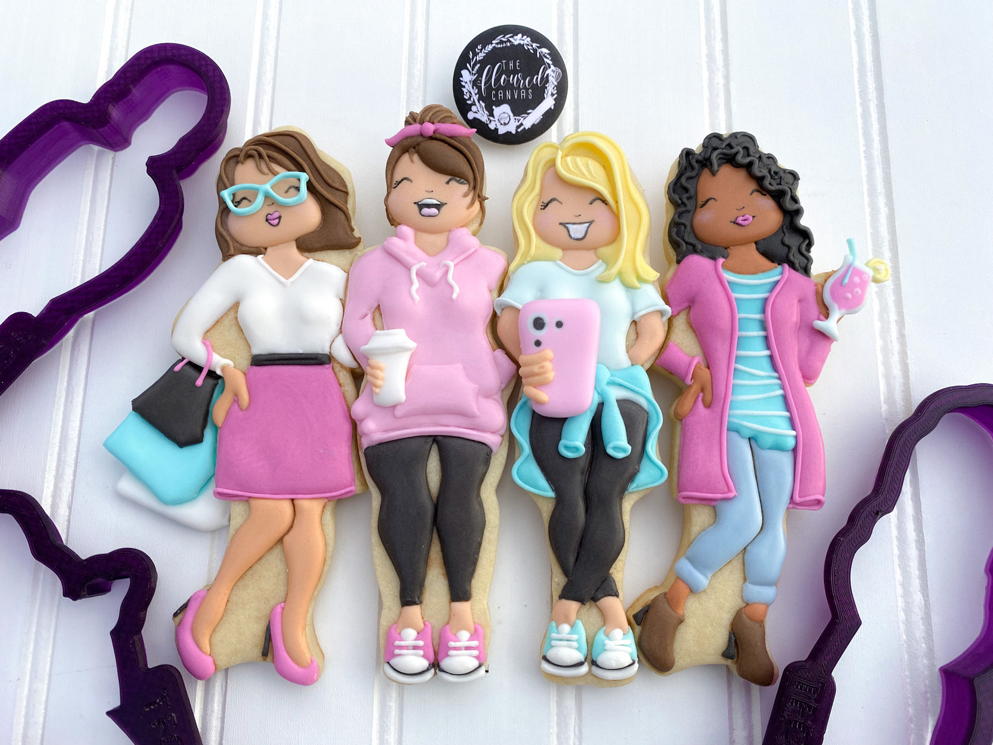 Sweet FriendZ Cookie Decorating Online Class #22