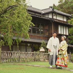 肥後細川庭園　和装ロケーションフォトプラン