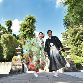 ウエディングフォト　撮影レポート～沼袋氷川神社結婚奉告祭・ロケーションフォト～