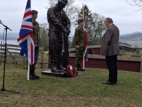 86th Anniversary of the Battle of Vist, Norway