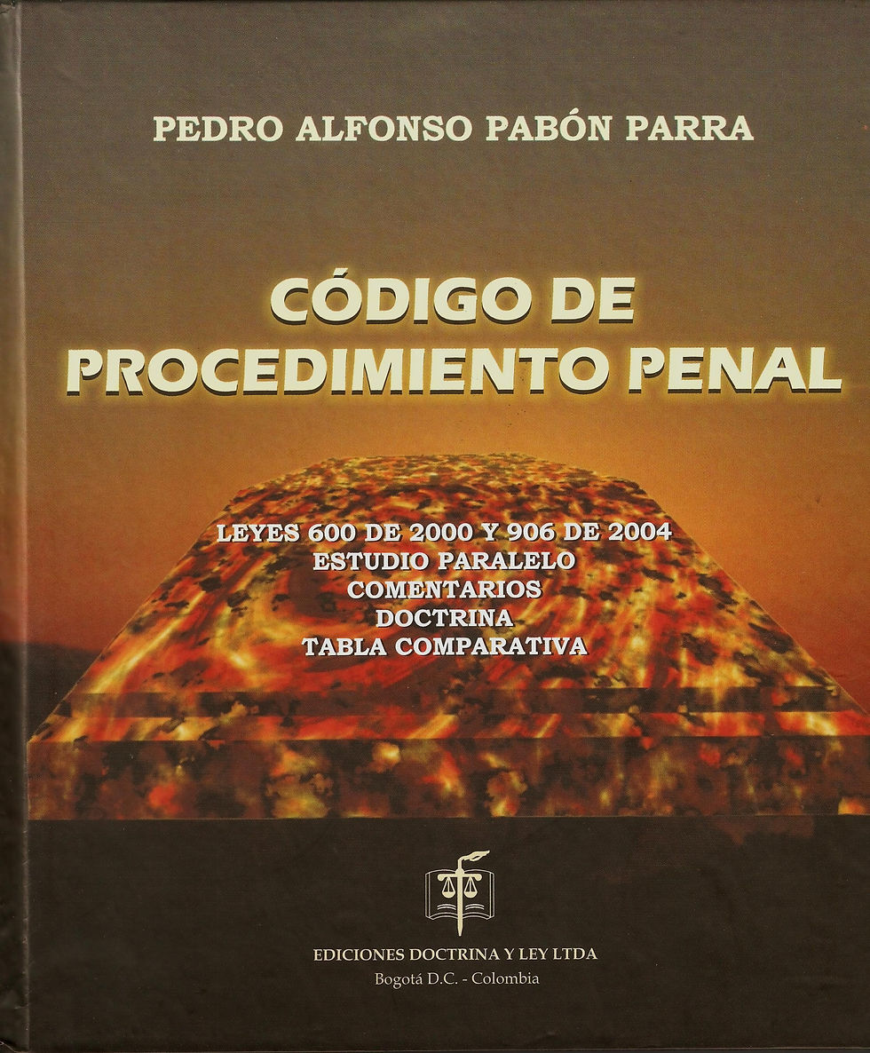 CÓD. DE PROCEDIMIENTO PENAL