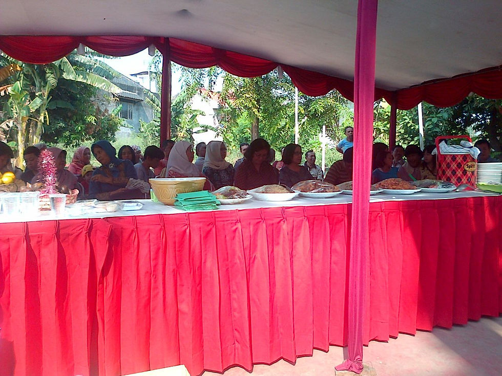 Tenda & Meja Prasman