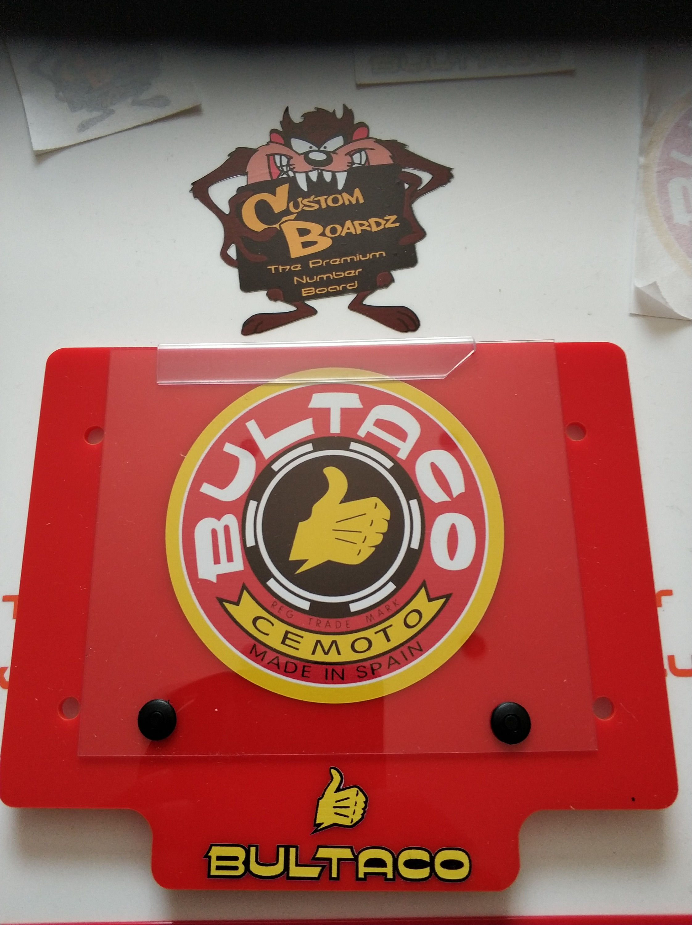 Bultaco Plastic and Decal