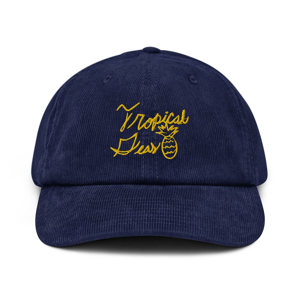 Thumbnail: Sloppy Pineapple Corduroy hat