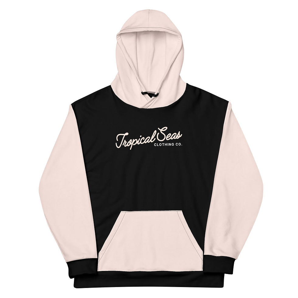 Thumbnail: Pink Sand Two-Toned Tropical Seas Hoodie